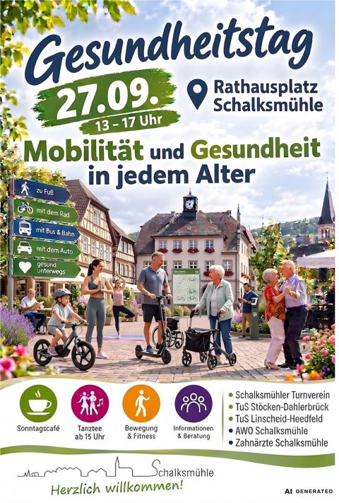 Plakat: Gemeinde Schalksmühle